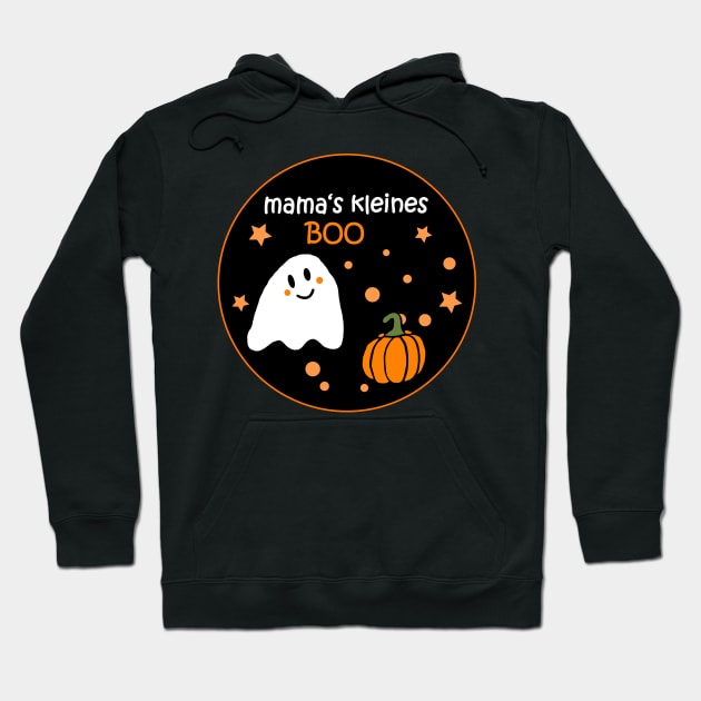 Mama's kleines Boo Halloween Costume (German) Hoodie by Anke Wonder 